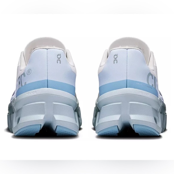 White and Blue CloudTec Sneakers - Picture 6 of 7
